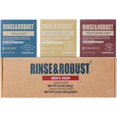 thumbnail image 1 of Rinse & Robust Jabón en barra para hombre Jabón en barra para baño Paquete de 3 barras de jabón natural hechas a mano Juego de barra limpiadora Hidratante y exfoliante Jabón exfoliante Set de regalo p, 1 of 5