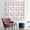 Christmas Santa Face, variant on 50x50 Inch Square Wall Tapestry for Indoor & Outdoor, Living Room, Bedroom, Teen Room,Christmas Santa Face White Pattern