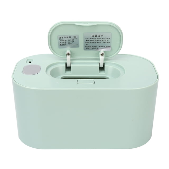 Máquina de Calentamiento de Toallitas Húmedas, Toallitas para Bebés, Temperatura Constante Inteligente, Gran Capacidad, Baja Potencia, Pantalla LED, Trabajo de 24 H, Portátil,