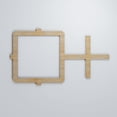 thumbnail image 5 of Ekena Millwork 26 7/8"W x 15 3/8"H x 3/8"T Medium Carlisle Decorative Fretwork Wood Wall Panels, Birch, 5 of 6