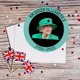 thumbnail image 5 of Acrílico Queen Elizabeth II Anniversary Collection Charm Impresión a doble cara Likrtyny Para estrenar, 5 of 6