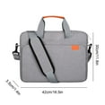 thumbnail image 2 of Kezqiaxn Laptop Backpack Laptop Bag Clearance Sale(15.6 Inches) Portable Crossbody Bags Laptop Backpack Shockproof and Not Afraid of Scratches Game Book Bag Computer Backpack for Women Gray, 2 of 9