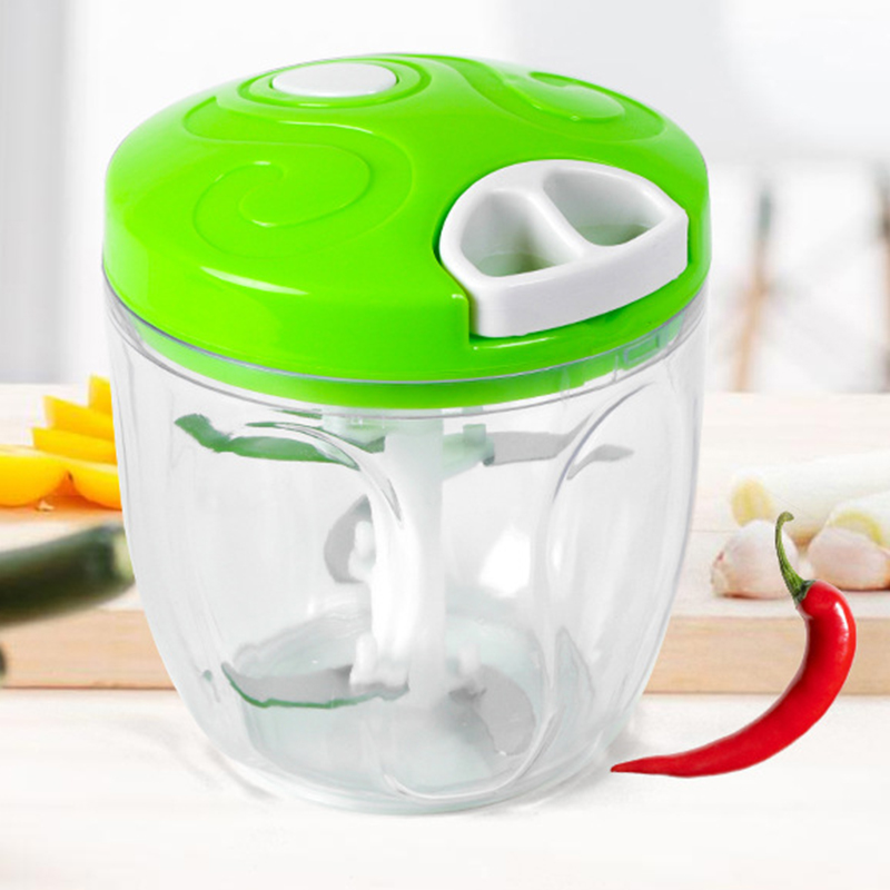 HOT Multifunctional Kitchen Manual Food Chopper Processor Spiral Slicer