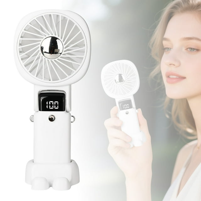 SHAGUOZHOU Portable Rechargeable Handheld Fan With Powerful Airflow And Whisper Quiet Operation For Personal Growing Tent with Lights And Fan Fans Small Pole Clamp Fan Oscillating