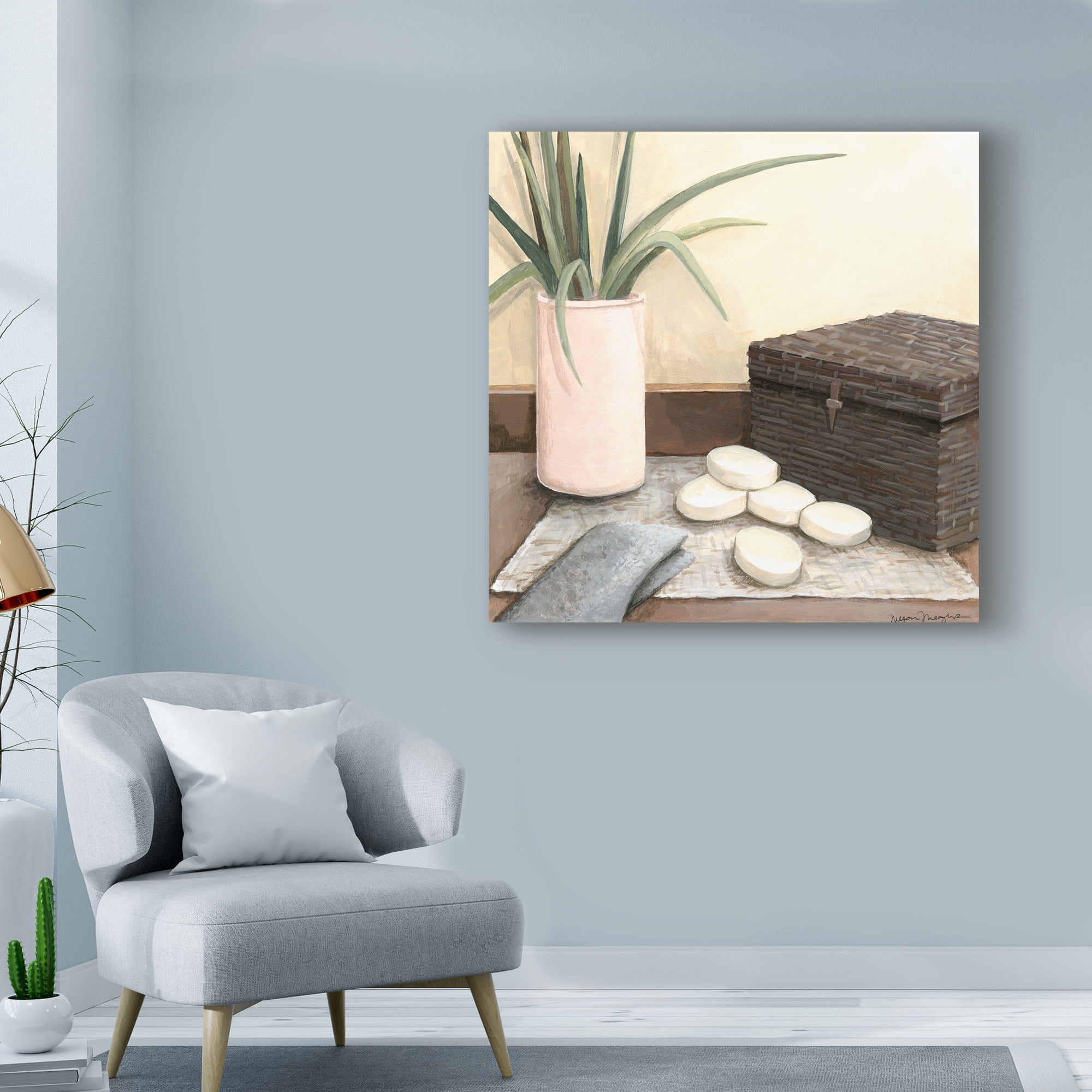 Trademark Fine Art 'Spa Retreat IV' Canvas Art by Megan Meagher