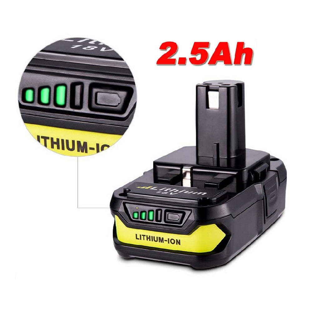 2.5Ah For RYOBI P108 18V 18 Volt One Plus High Capacity Lithium-ion Battery NEW 