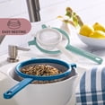 thumbnail image 6 of Farberware Professional Fine Mesh Strainers in Blue, Sage, & Gray, Set of 3, 6 of 10