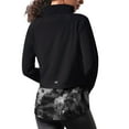 thumbnail image 2 of Women's MSX by Michael Strahan Black Tampa Bay Buccaneers Grace Raglan Full-Zip Running Jacket, 2 of 4