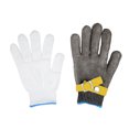 thumbnail image 2 of Kenally Guantes anti-cortes Seguridad a prueba de cortes Resistente a puñaladas Malla de alambre inoxidable Carnicero Guantes resistentes a cortes Type5 NO5 Kenally TO000235-02, 2 of 6