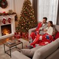 thumbnail image 7 of Christmas Velvet Plush Blanket - Soft Warm Cozy Holiday Printed Throw/Blanket - 51.2x60 inch, 7 of 7
