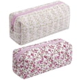 thumbnail image 1 of Brocha de maquillaje bolsa de cosméticos HHQQWZ de algodón floral para mujer, 1 of 8