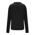 thumbnail image 5 of Thermal Base Layer Tops for Womens 2026 Long Sleeve Warm Fleece Lined Undershirt Soft Crew Neck Pullover Shirts, 5 of 9