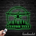 thumbnail image 2 of Handmadetneonsign Airplane Metal Wall Art Light, Airplane Metal Sign Wall Decor, Airplane Metal Decor, 2 of 5