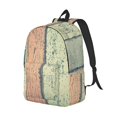 thumbnail image 2 of Balery Hardwood Vintage Canvas Backpack for Men and Women - Large Capacity, Durable Travel Laptop Bag for School, Work, Hiking, and Outdoor Activities, 2 of 7