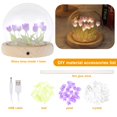 thumbnail image 2 of AMERTEER LED Simulation Tulip Night Light Table Lamp Ornaments for Home Living Room Desktop Decor, 2 of 5