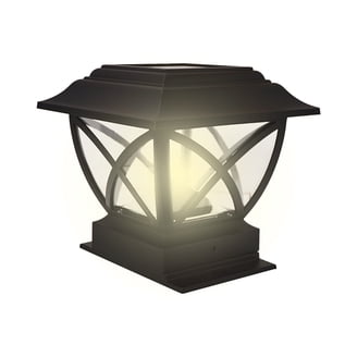 Maxim Lighting 3101WGET Whittier Cast Outdoor Post Light - Earth Tone, Water Glass, 3-Light