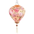thumbnail image 3 of Floral Pattern Lantern Vietnam Lantern Mid-autumn Silk Lanterns For Outdoor, 3 of 3