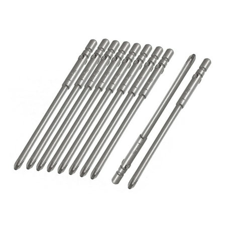 

Unique Bargains 10 x Magnetic 3mm Crosshead 4mm Shank 80mm Long PH1 Screwdriver Bits