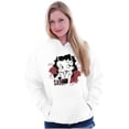 thumbnail image 4 of Betty Boop Sassy Flirty Cartoon Women Plus Size Hoodie Brisco Brands 4X, 4 of 5