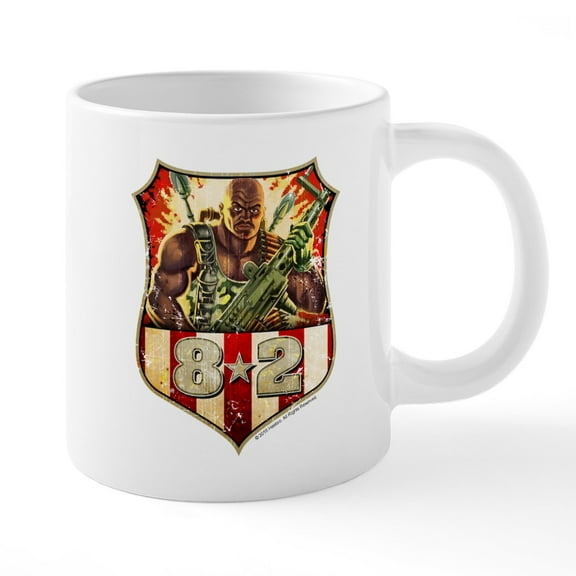 CafePress - G.I. Joe Road Block - 20 Oz White Ceramic Mega Mug