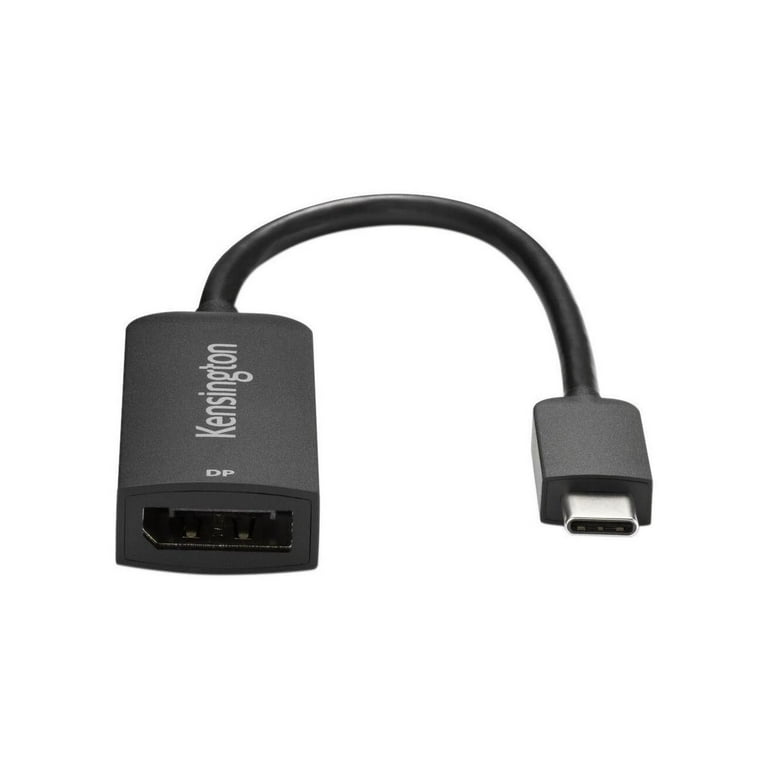 Kensington DisplayPort to HDMI 4K Video Adapter - 1 Pack - DisplayPort Digital Audio/Video - HDMI Digital Audio/Video Kensington DisplayPort to HDMI 4K Video Adapter - 1 Pack - DisplayPort Digital Audio/Video - HDMI Digital Audio/Video