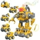 thumbnail image 1 of Juguetes Carritos para Niños,Carros Juegos Construcciones 5 en 1 Robot Transformado Educativo Aprendizaje Juegos ,Amarillo, 1 of 7