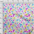 thumbnail image 2 of oneOone Viscose Jersey Purple Fabric Triangle Dress Material Fabric Print Fabric By The Yard 60 Inch Wide-UPQ, 2 of 5