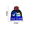 thumbnail image 2 of Light Up Christmas Hat Christmas Beanie Hat With, 2 of 5