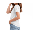 thumbnail image 3 of LIaqionyy Girls Sparkly Sequin T Shirts Crewneck Short Sleeve Summer Beach Vacation Party Tops Clothes, 3 of 7