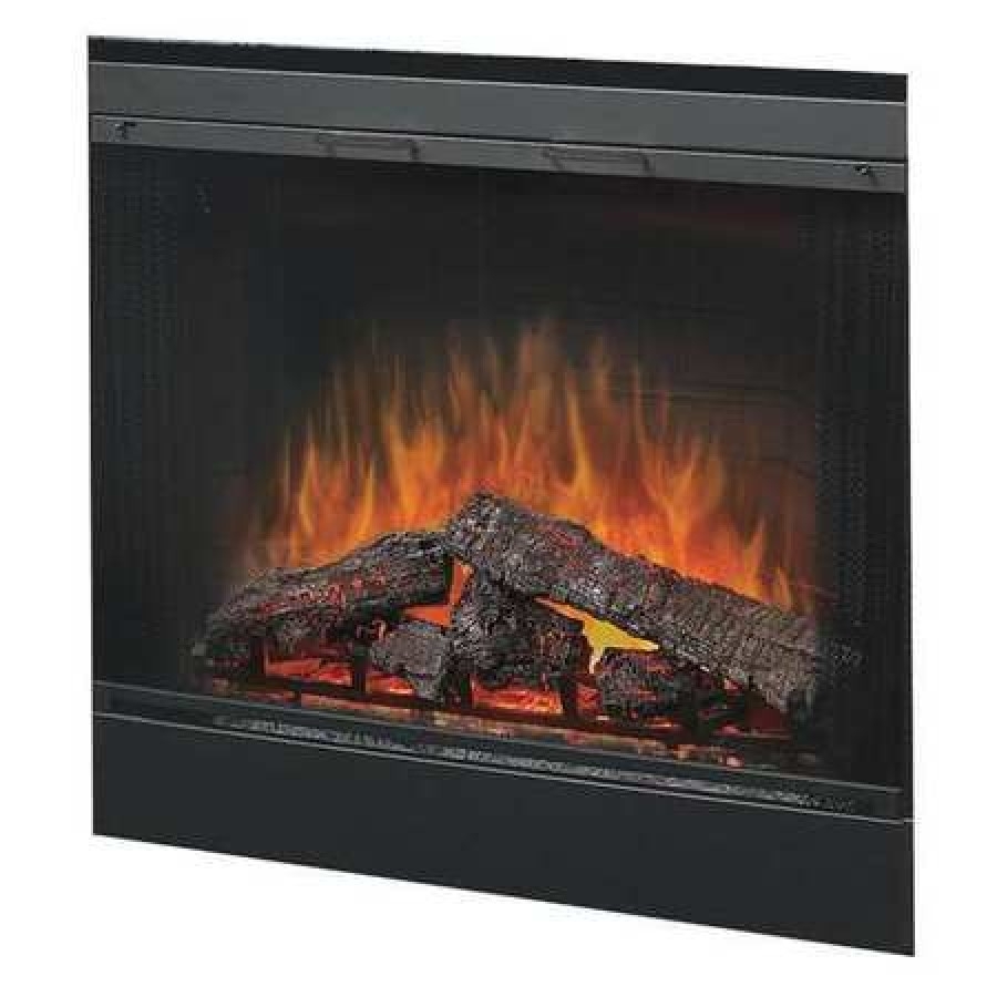 DIMPLEX BFGLASS39BLK SinglePane Glass Firebox Door, 39