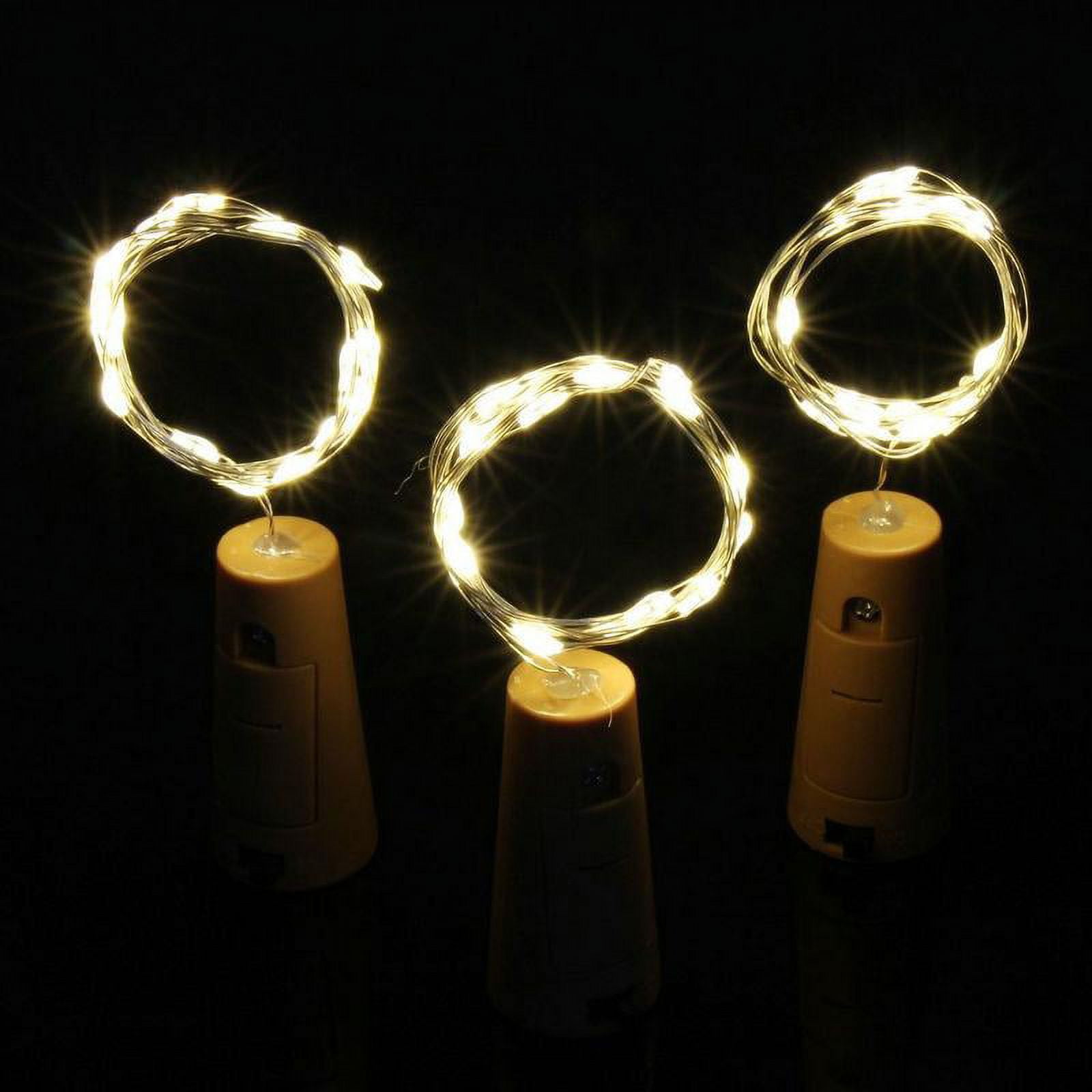 Fantado 20-LED RGB Cork Wine Bottle Lamp Fairy String Light Stopper, 38-Inch by PaperLanternStore