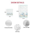 thumbnail image 7 of Aqua Coastal Shell Kitchen Dish Towels for Drying Dishes Set of 2, Nautical Coral Starfish Seahorse Waffle Weave Microfiber Hand Tea Bathroom Towels Quick Dry & Absorbent Towel 15.7x23.6, 7 of 7