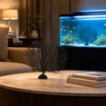 thumbnail image 6 of 6.7in Artificial Coral Aquarium Decoration, Soft Plastic Fake Sea Branch with Base for Saltwater Fish Tank Landscape Ornament, 6 of 7