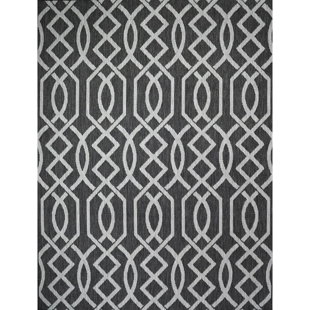 Benissimo Indoor / Outdoor Sisal Area Rug "Ribon" Collection NonSkid