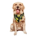 thumbnail image 5 of Naloa Lemon Fruits Flowers Leaves Dog Bandanas 1PC Washable Triangle Dog Scarfs Premium Durable Fabric, for Small Medium Large Dogs and Cats, 5 of 6