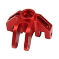 thumbnail image 4 of Bloc de Direction avant en Métal 2pcs Compatible avec Losi Lmt 4wd, Rouge, 4 of 5