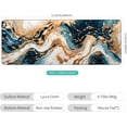 thumbnail image 2 of Thin Extended Gaming Mouse Pad （31.5 * 11.8 * 0.08 inch） with Stitched Edges Large, Long XXL Keyboard and Mouse pad Desk Mat for Gaming Office & Home - Art 1, 2 of 5
