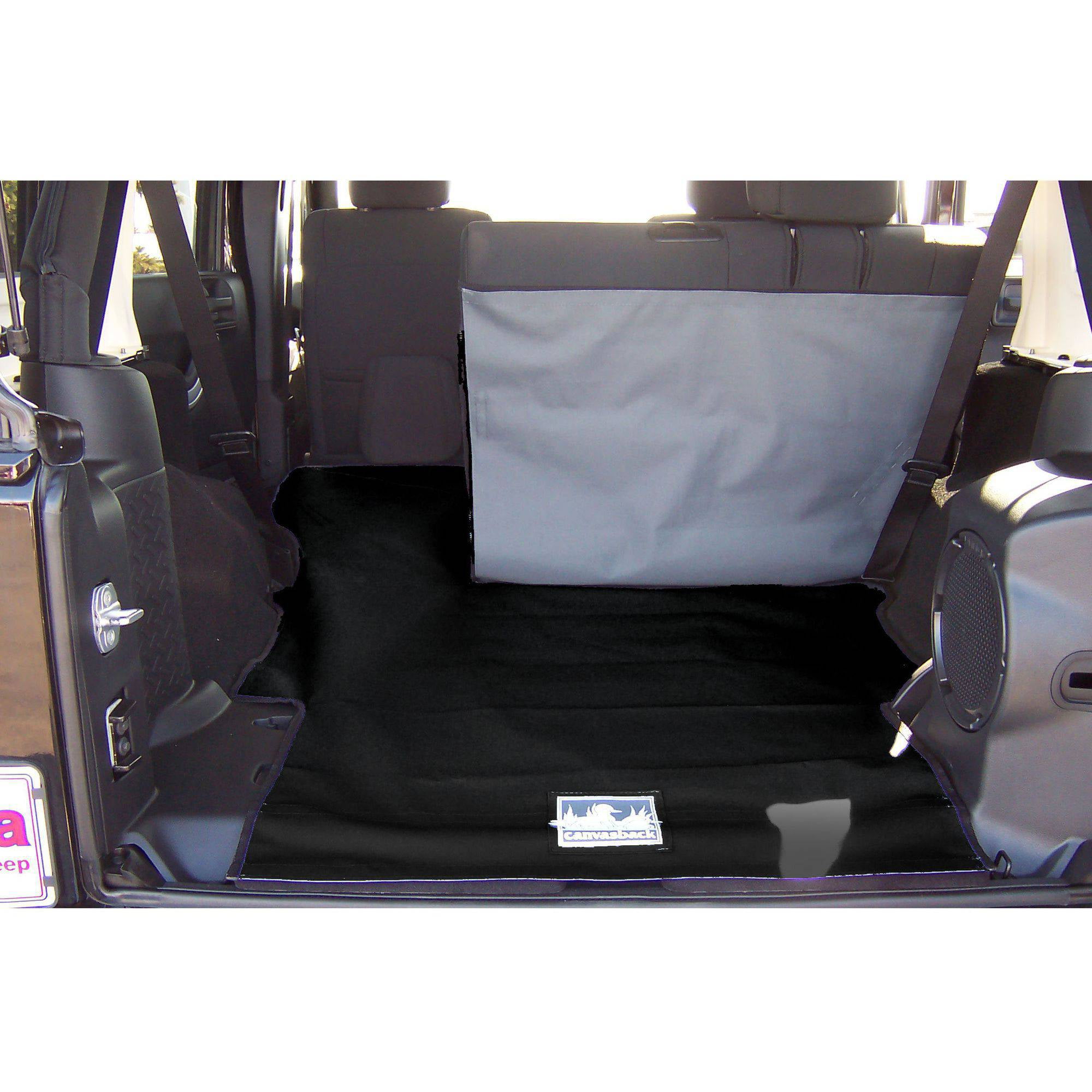 Canvasback Cargo Liner, Jeep Wrangler 4Door 20112016, Subwoofer Cut