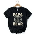thumbnail image 6 of Papa Bear Sunglasses T-Shirt, Black Vintage Tee for Cool Dads, 6 of 6