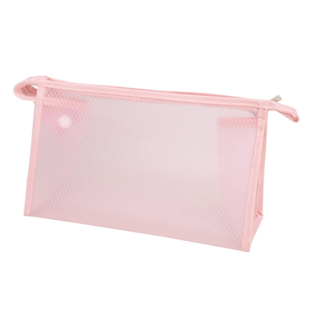 GOOHOCHY Bolsas de maquillaje multifuncionales, bolsa de almacenamiento portátil, bolsa de aseo impermeable, bolsa de lavado (rosa)
