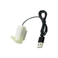 thumbnail image 1 of Bomba de agua USB de 5V Gloria bomba de fuente horizontal para fuente acuario hogar Blanco, 1 of 9