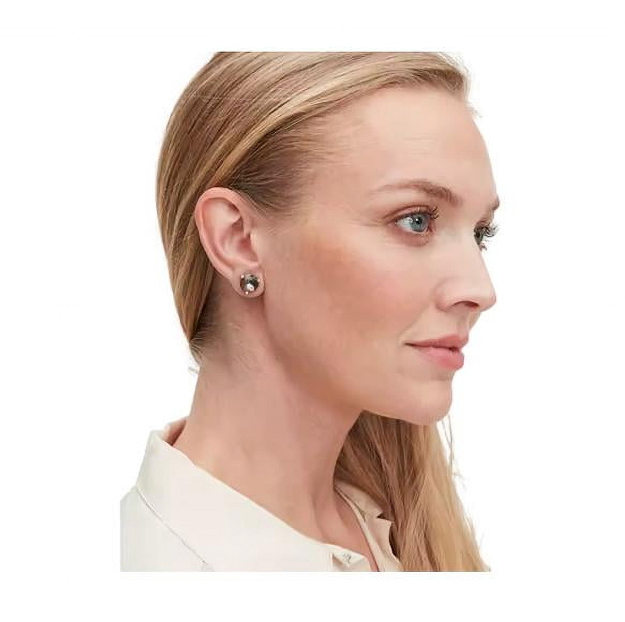 Kate Spade New York Women's Gumdrop Stud Earrings in Black Diamond
