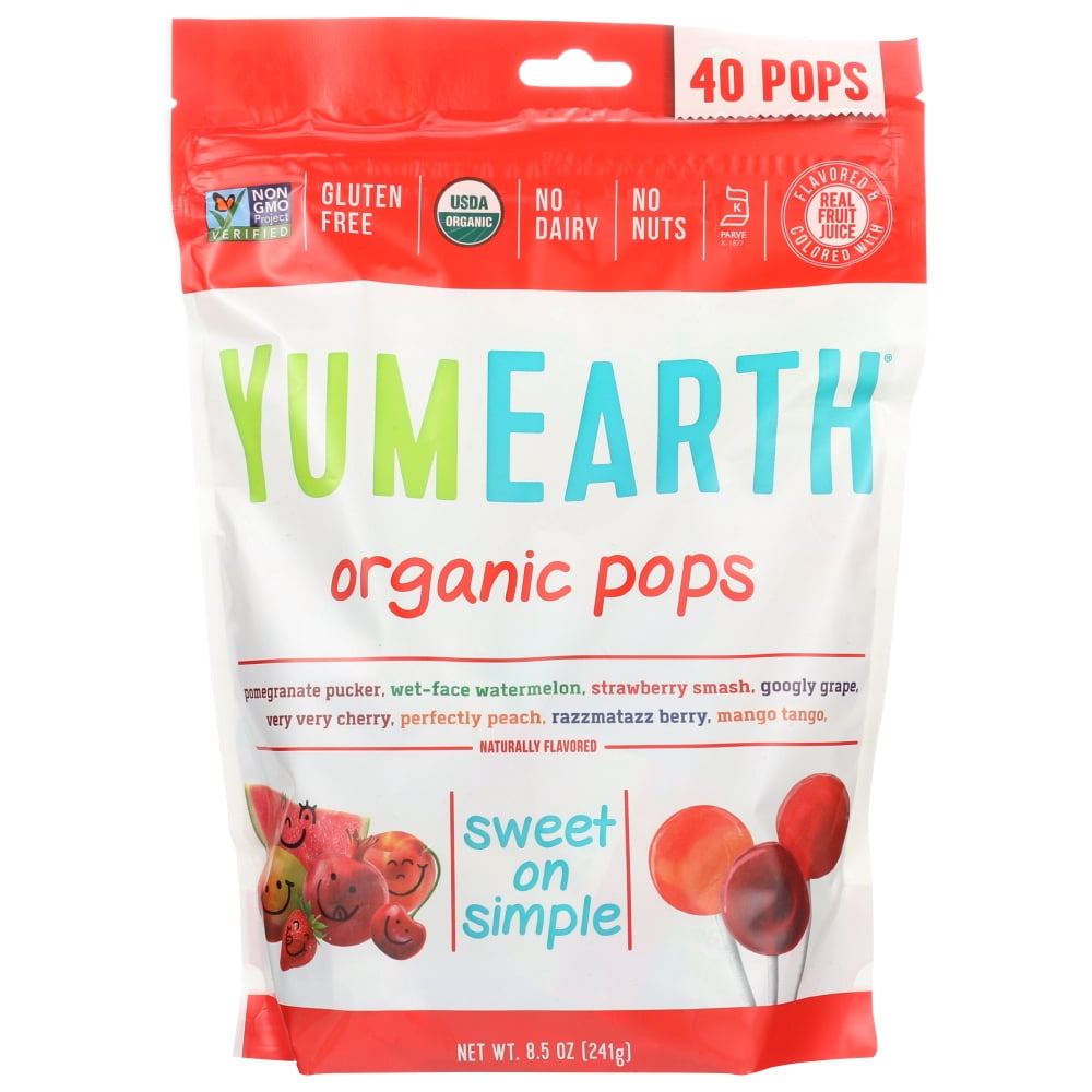 Yumearth Organic Pops, 8.5 Oz - Walmart.com - Walmart.com