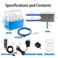 thumbnail image 6 of Suncall  Cold Therapy Machine with Compression & Timer, XL Full Coverage Pad for Post-Surgery Back Lumbar Pain Relief, 6 of 8