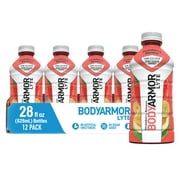 Bodyarmor Lyte Sports Drink Low-Calorie Sports Beverage, Strawberry Banana, Coconut Water Hydration, Natural Flavors With Vitamins, Potassium-Packed Electrolytes, Perfect For Athletes, 28 Fl Oz (