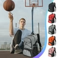 thumbnail image 7 of DAMAI Basketball Backpack,Basketball Equipment Bag with Separate Ball Holder & Shoes Compartment,Best for Basketball, Soccer,Gym(Gray), 7 of 7