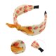 thumbnail image 3 of Ofertas Únicas 1 Pc Diademas Elegantes con Flores para Niños 6.30"x4.72"x2.05" Naranja Amarillo 1 Pc, 3 of 3
