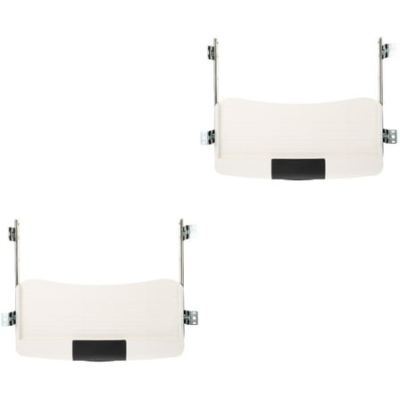 HOMEMAXS 2 Sets  of Keyboard Tray Under Desk Keyboard Sliding Tray Under Desk Keyboard Drawer Slide Keyboard Tray