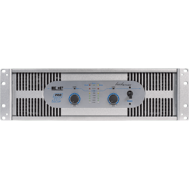 Backstage Hcf Pro 60 6000 W Rms Amplificador 2 Canales BACKSTAGE HCF-PRO-60