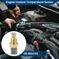 thumbnail image 2 of Sensor de temperatura del refrigerante del motor Unique Bargains No.8942460010 Sensor de temperatura del agua para TOYOTA YARIS 2008-2011 1 Pc, 2 of 6